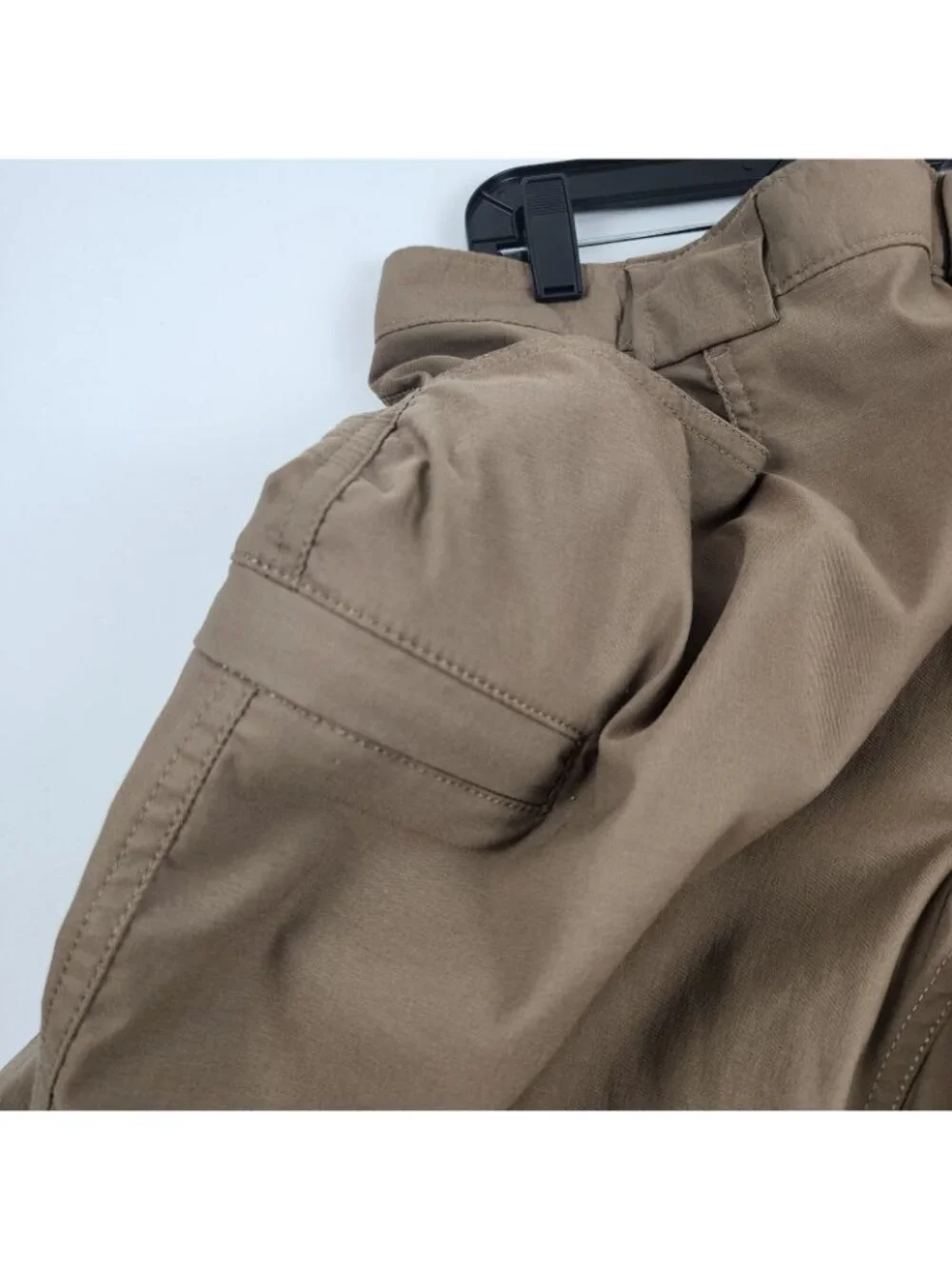Duluth Trading Pants Mens Lx30 Flex Dry On The Fly Relaxed Brown Cargo